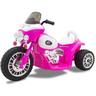 Berghoff - Chopper Moto della Polizia per Bambini 6V - Rosa