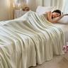 Summer Cooling Quilt 100% Viscose Derived from Bamboo Blanket for Kids Adults Nap Blanket Ice Silk Soft and Ultra-thin