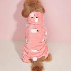 Dog Cat Pajamas Adorable Casual Winter Breathable Soft Washable Comfortable Outdoor Casual Daily Dog Clothing for Bichon Frise Pomeranian Baby Pet Papillon Small