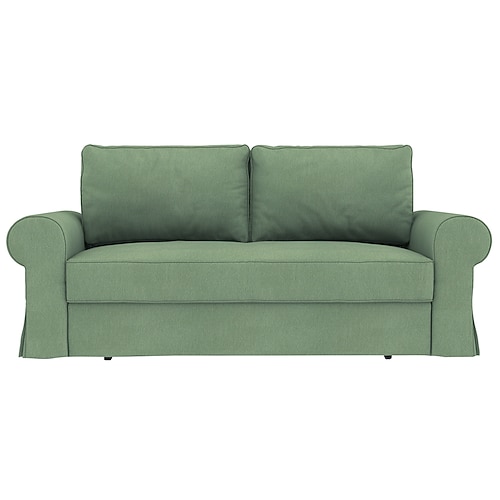 100% Baumwolle Schlafsofabettbezug einfarbig gepolsterte Baumwollbezüge Image