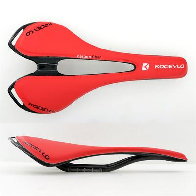 TEMU Kocevlo Carbon Bike Blue Cushion Carbon Fiber Seat Pad Image