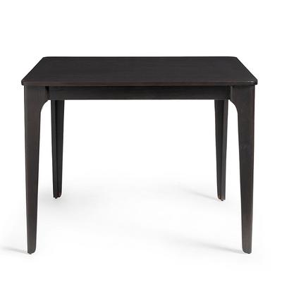 Frankie Folding Dining Table, 39" - Black Walnut - Grandin Road