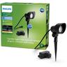 Philips led GardenLink Kit Base Faretto led da Esterni, Luce Bianca Calda, IP44, Basso Voltaggio,