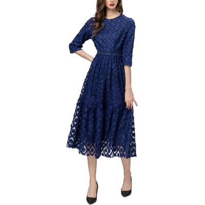 Midi Dress - Blue - BURRYCO Dresses