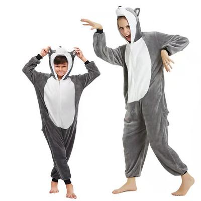 Kid's Adults' Animal Group Costume Onesie Costume Carnival Costume Mouse Onesie Pajamas Kigurumi Pajamas For Men and Women Boys and Girls Carnival Cartoon