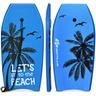 Mini Tavola Bodyboard Body Surf Board 105cm, con Guinzaglio, per Surf e Sport Acquatici, per Adulti