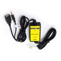 Cavo adattatore audio aux usb per autoradio compatibile con Mazda anno di prod. 2002-2011 mpv - usb