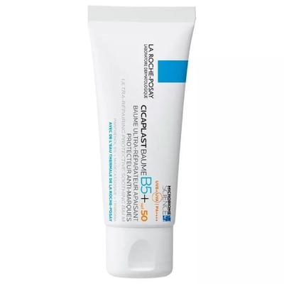 La Roche-Posay Cicaplast Baume B5+ LSF 50: Hautberuhigend und regenerierend mit Lichtschutzfaktor 50 Gesichtscreme 40 ml Weiss Image