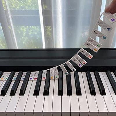 1pc Beginner's Piano Note Guide, Detachable Learni...