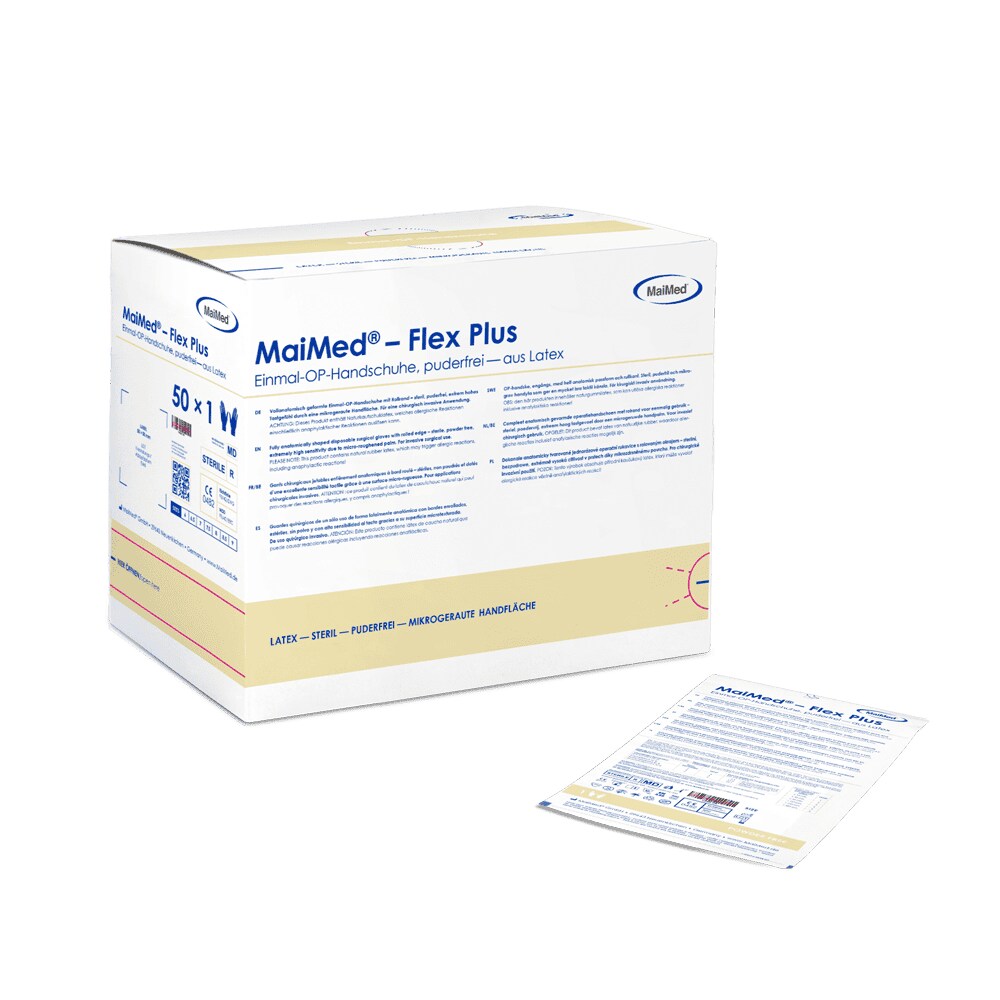 MaiMed-Flex Plus puderfrei,steril, Größe 7,5 Image