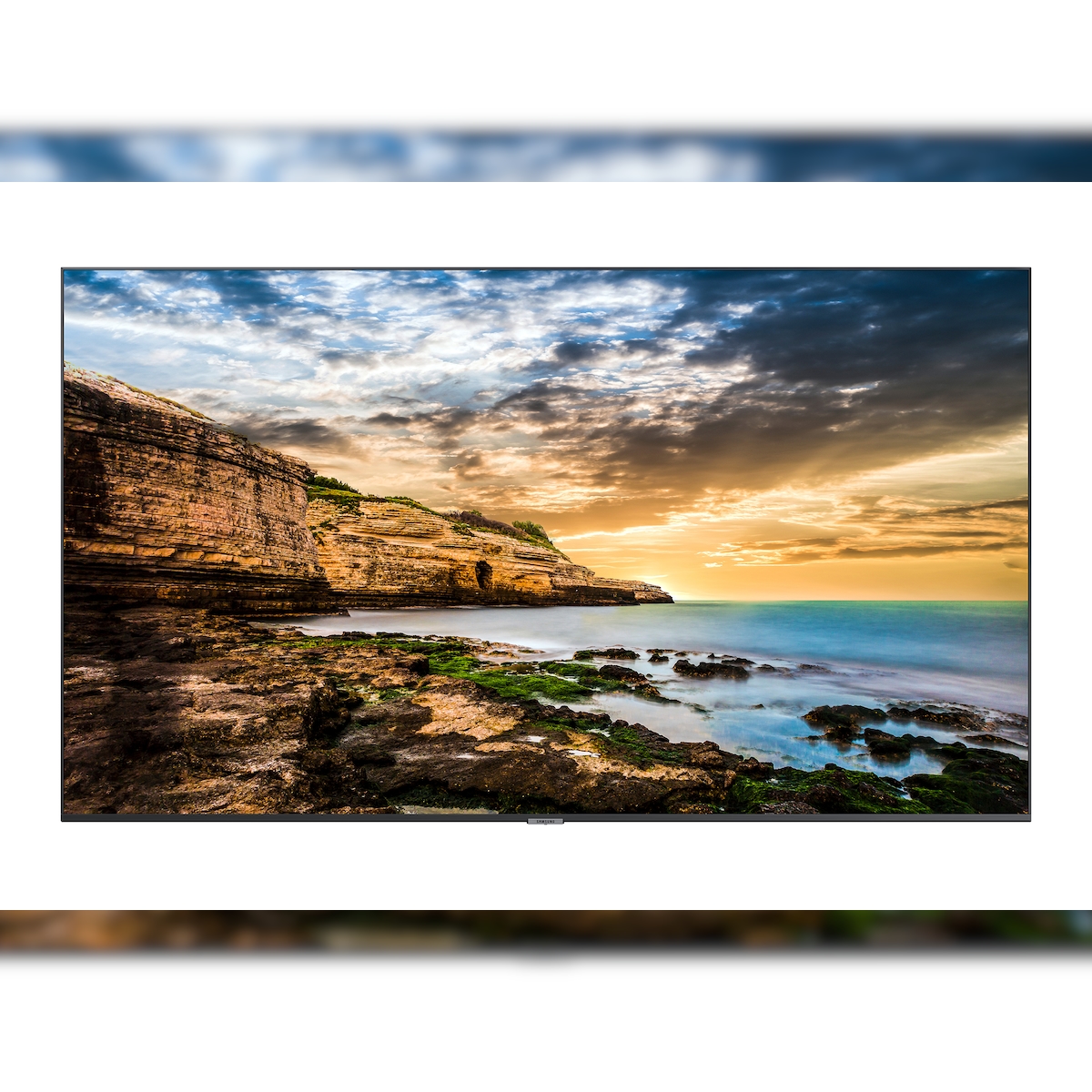 Samsung QE75T Digital Signage Flachbildschirm 190,5 cm (75") LCD 300 cd/m² 4K Ultra HD Schwarz Tizen 4.0 Image
