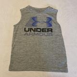 Under Armour Shirts & Tops | Boys Under Armour Gray Sleeveless Tank Top - 3t | Color: Black | Size: 3tb