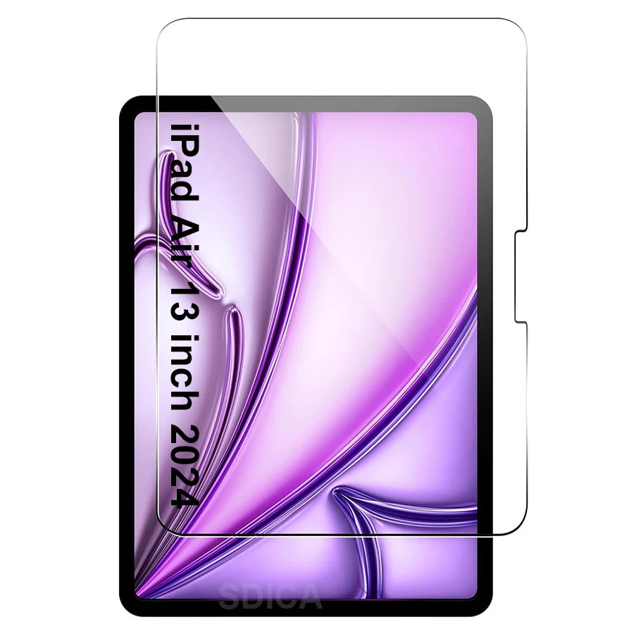 For iPad Air 13 inch 2024 Tempered Glass Screen Protector Air 6th Generation A2903 A2904 Tablet Anti Scratch HD Protective Film