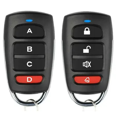10PCS 50PCS Wireless RF 433mhz Remote Control Copy Code Garage Door Gate Duplicator 433 Mhz Key
