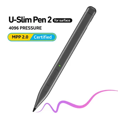 Slim pen 2 for Surface Pro 8 9 4096 palm rejection ink Stylus pencil for Surface Laptop studio 2 duo 2 ASUS HP DELL
