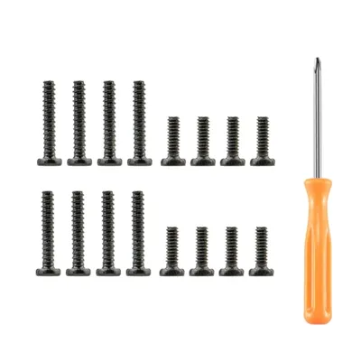 Back Screws Set Kit Replacement Fix Screws for Steam Deck Gamepad Accessories Game Console Rear Cover Screws