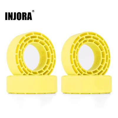 INJORA 4pcs Silicone Rubber Inserts for (68-72mm) 1.3" Tires