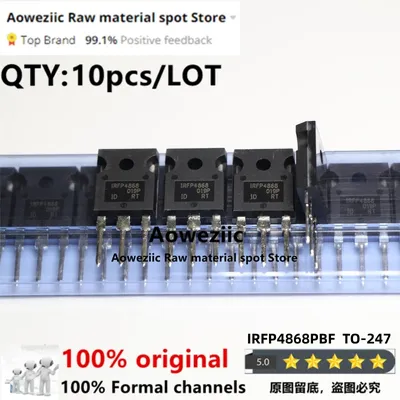 Aoweziic 2020+ 100% New Imported Original IRFP4868PBF IRFP4868 TO-247 N-channel MOS FET 300V 70A