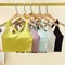 High-Intensity Fixed Pad Sports Bra Shockproof Running Gym Push-Up Yoga Fitness Lingerie