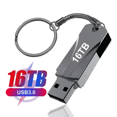 Super Usb 3.0 16TB Metal Pen Drive 8TB 4TB Cle Usb Flash Drives 2TB Pendrive Portable SSD Memoria