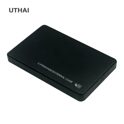 UTHAI 2.5 inch Mechanical SSD Solid State Sata Serial Port Screwless Tool Free Housing USB3.0