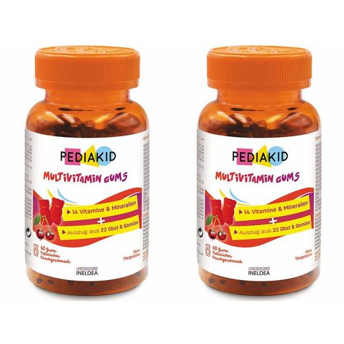 Pediakid Multivitamin Gums x2 2x138 g Bonbons