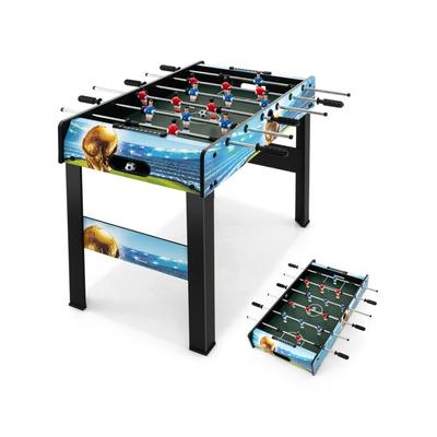 37 Inch Mini Foosball Table with Score Keeper and Removable Legs - 37" x 32" x 27" (L x W x H)