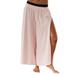 Free People Women's Hot Shot Slit Wide Leg (Size S) Bleached Coral, Cotton,Spandex