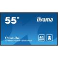 iiyama ProLite Pannello piatto per segnaletica digitale 138.7 cm (54.6") LCD Wi-Fi 500 cd/m² 4K Ultra HD Nero Processore