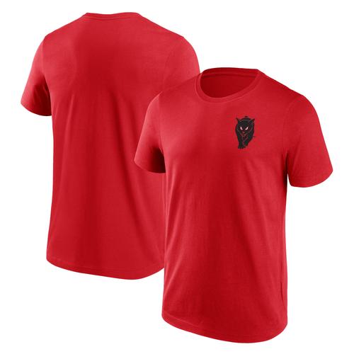 Sunderland Black Cat Crest Graphic T-Shirt – Rot – Herren