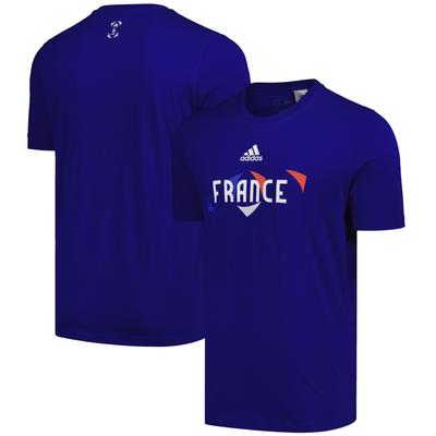 UEFA EURO24™ Frankreich adidas T-Shirt - Marineblau Image