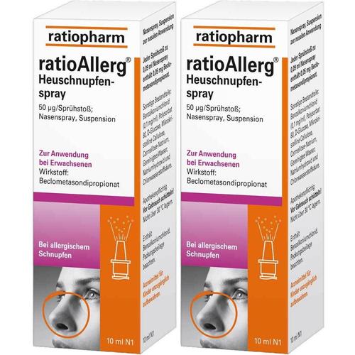 Ratioallerg Heuschnupfen Doppelpack 2x10 ml Nasenspray