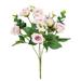 HYUERMEN Clearance Artificial Rose Bouquet Small Bouquet Of 10 Realistic Rose Flowers Perfect For Wedding Decorations And Home Centerpieces