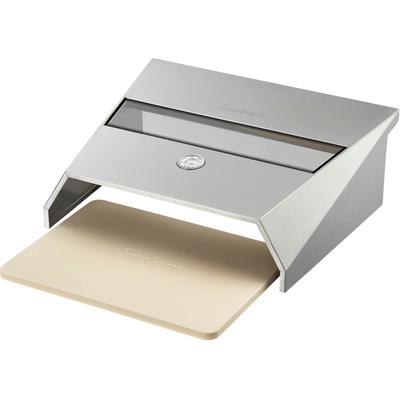 Pizzaofen-Grillaufsatz ENDERS "Turbo", silber (edelstahlfarben), B:50cm H:7cm T:41cm, Edelstahl, Backbleche, für 3-/4-Brenner mit Backburner Image