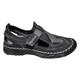 LDadgf Men's Summer Wading Shoes, Beach Shoes, Mesh Breathable Summer Casual Shoes, Simple Sandals, La Trainer Shoes, Men 43, black, 6 UK