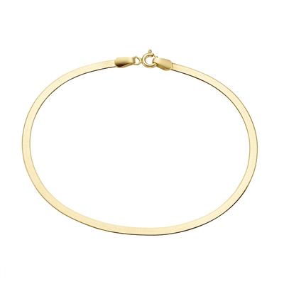 Luigi Merano - Armband Heringbonekette, Gold 375 Armbänder & Armreife 1 ct Damen