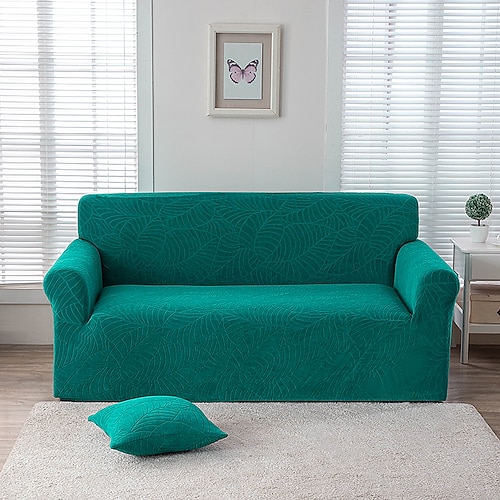 wasserabweisender Waffel-Sofabezug 1/2/3/4-Sitzer-Sofabezug für Wohnzimmer elastischer L-förmiger Ecksofabezug Couchbezug Image