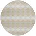 White 96 x 96 x 0.19 in Area Rug - Addison Rugs Chantille Area Rug Polyester | 96 H x 96 W x 0.19 D in | Wayfair ACN1007BG8RO