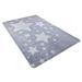 Gray 158 x 79 x 0.4 in Area Rug - Isabelle & Max™ Taulbee Area Rug w/ Non-Slip Backing Polyester/Cotton | 158 H x 79 W x 0.4 D in | Wayfair