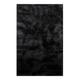 Tappeto in microfibra densa nera 80x150 cm