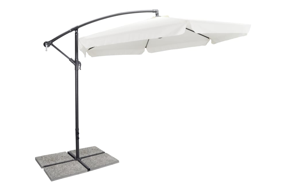 Ombrellone da giardino Ø 3 mt a braccio decentrato