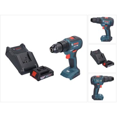Bosch gsb 18V-55 Professional Akku Schlagbohrschrauber 18 v 55 Nm Brushless + 1x Akku 2,0 Ah + Image