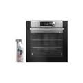 DE DIETRICH Four pyrolyse encastrable inox 73L multifonction chaleur tournante porte froide