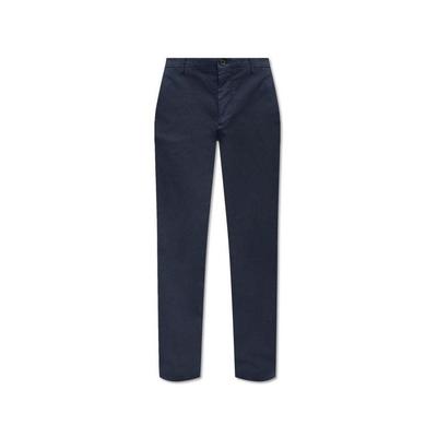 Trousers With Logo Patch,