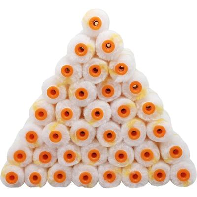 36-Pack 4" Mini Paint Roller Covers - White