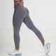 Damen Yogahose Yoga Leggings lauftights Hoher Taillenbund Yoga Fitnesstraining Pilates Leggings Gelb Dunkelmarine Purpur Sport Sportkleidung elastisch Schlank