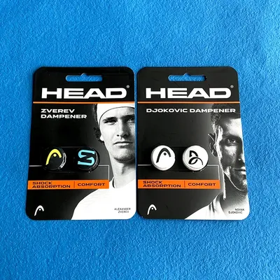 2PCS HEAD Tennis Racket Shock Absorber Vibration Dampener Anti-vibration Silicone Sport Accessories