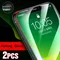 2Pcs 3D Airbag Bumper edge Full 9H Tempered Glass For iPhone 16 15 14 13 12 mini 11 Pro XR X XS MAX