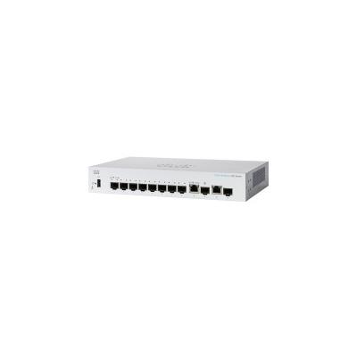 Cisco CBS350-8S-E-2G-UK Netzwerk-Switch Managed L3 Gigabit Ethernet (10/100/1000) 1U Schwarz, Grau