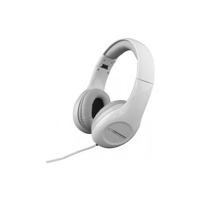 Esperanza EH138W Kopfhörer & Headset Kabelgebunden Kopfband Musik Weiß